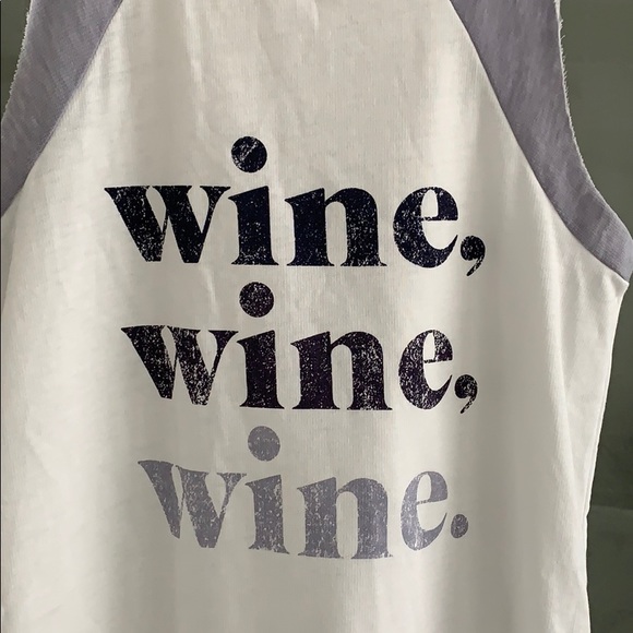 Grayson Threads Wine Wine Wine Tank Top - Picture 3 of 7
